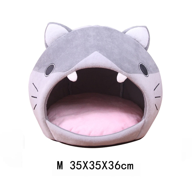 Cute Sleep Comfort Cat Cave Bed