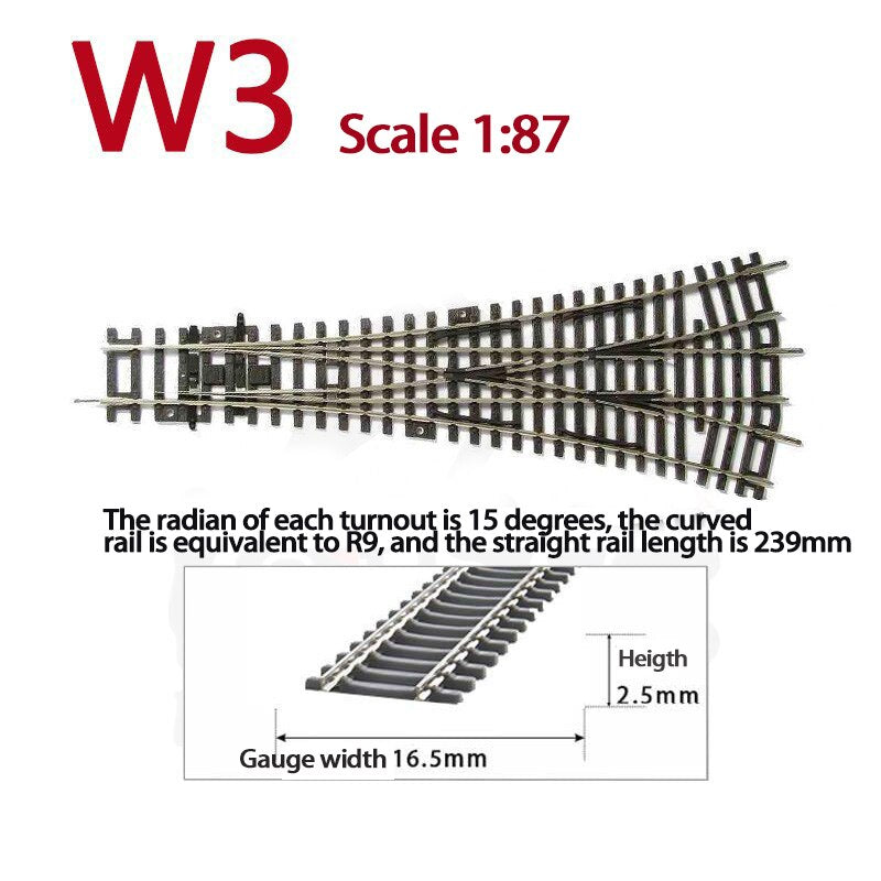 N/HO Scale Railway Train Track Various Items