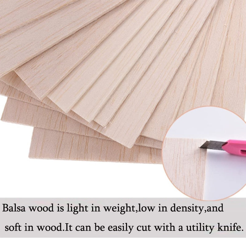 Various sizes balsa lightweight craft board