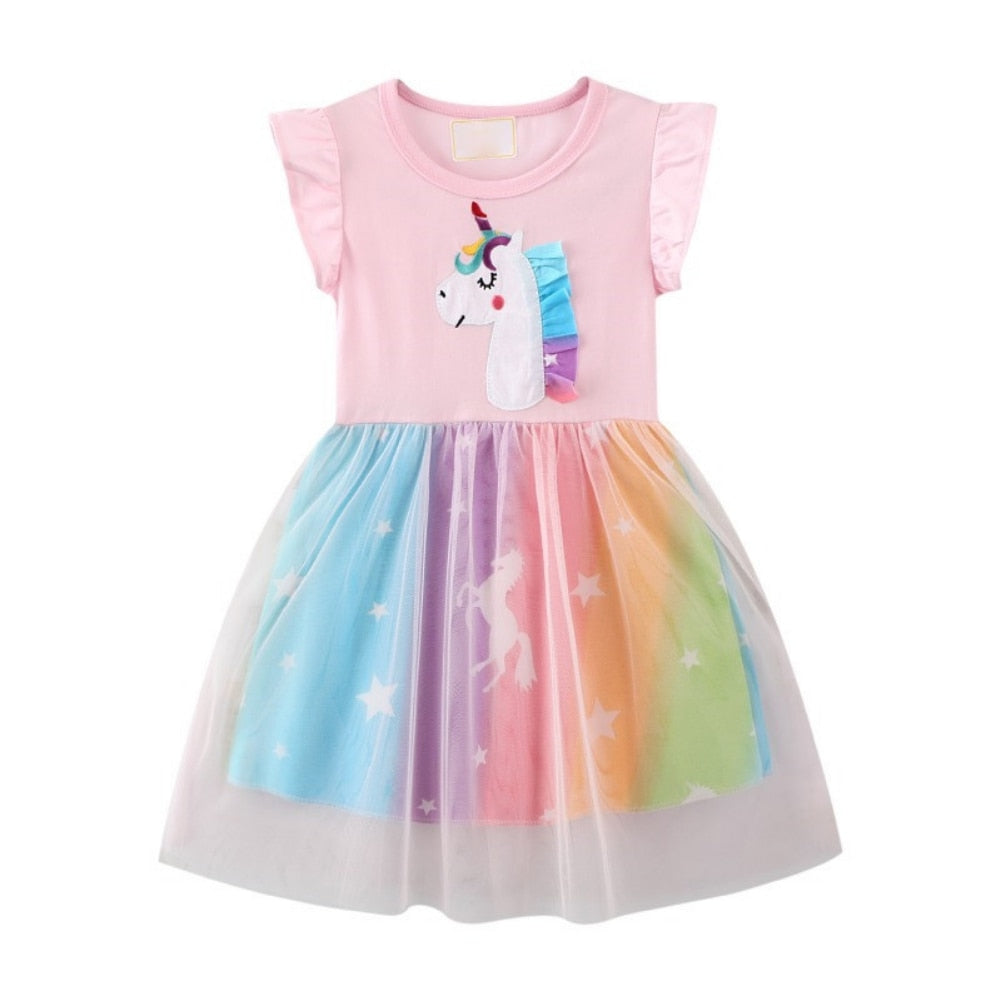 Girls Summer Fashion Clothing 2t-7 Years