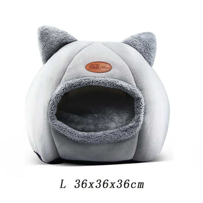 Cute Sleep Comfort Cat Cave Bed