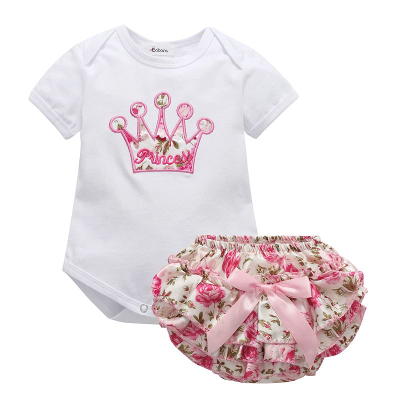 OM -18M Girls 2pc Bodysuit+Pants Set