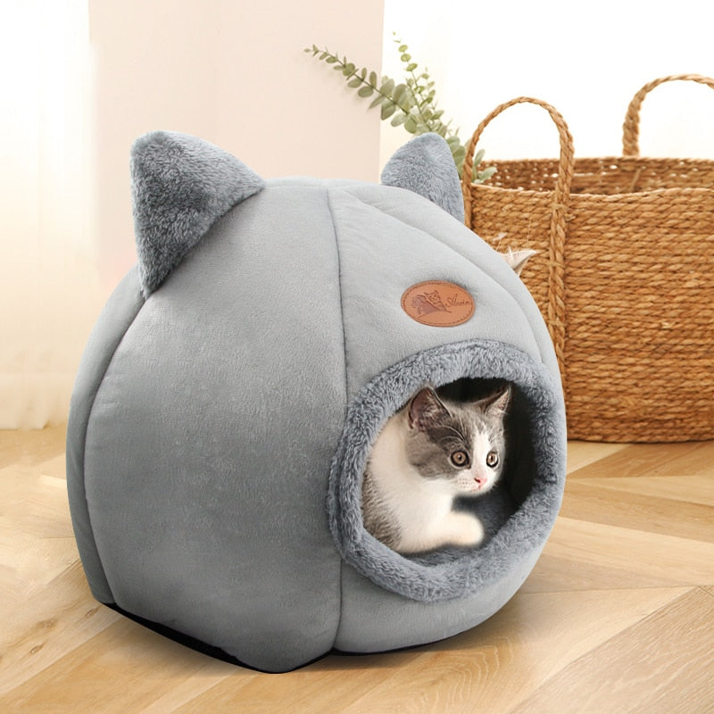 Cute Sleep Comfort Cat Cave Bed