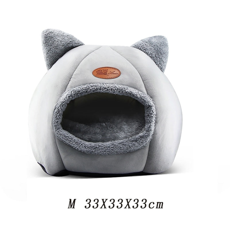 Cute Sleep Comfort Cat Cave Bed