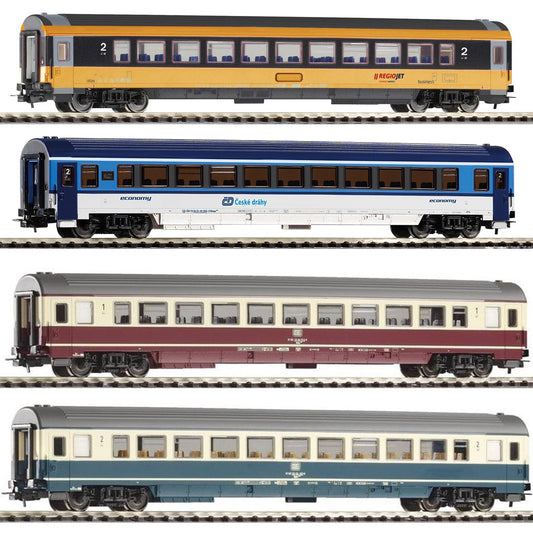 PIKO Train Model HO 1:87 Car Compartment Toy 57611/57612/57616/57649 Special Offer Four Styles Available