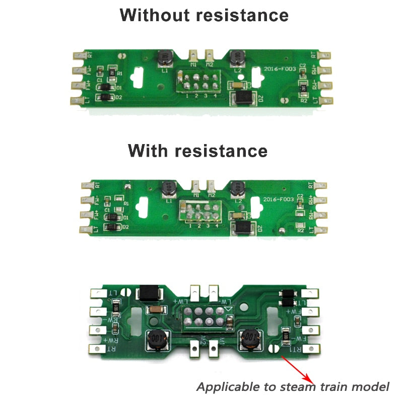 HO 1:87 Circuit Board Ordinary Train/SteamTrain Power Led DC and AC Voltage Railway Modeling Accessories Diorama Kits