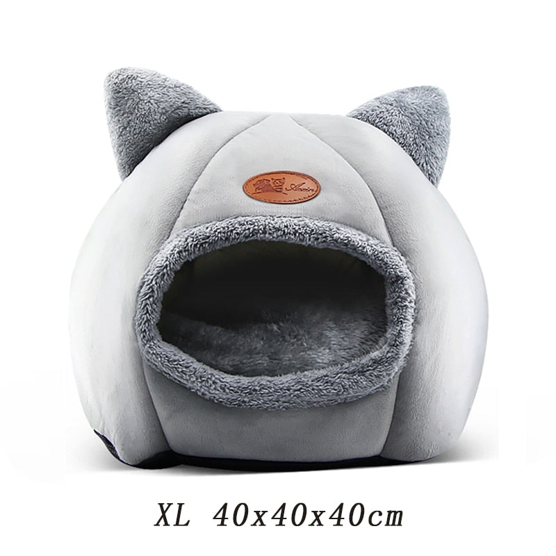 Cute Sleep Comfort Cat Cave Bed