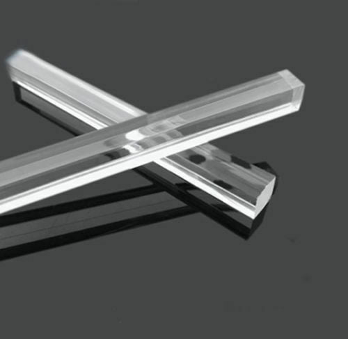 Various sizes square transparent acrylic rod