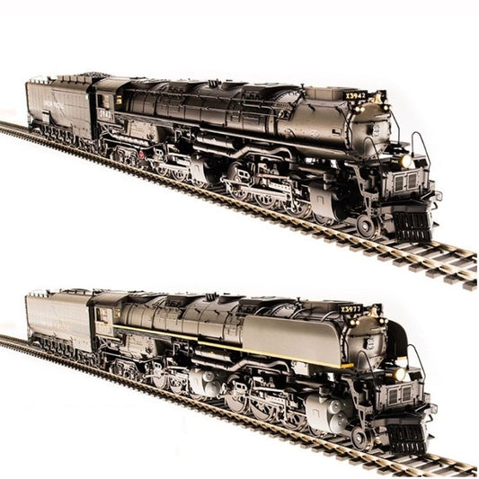 BLI Train Model 1/87 HO Challenger 4-6-6-4 Steam Locomotive Alloy Digital Sound Effect Smoke Rail Car Toy Birthday Gift