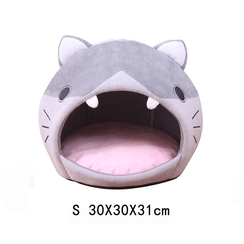 Cute Sleep Comfort Cat Cave Bed