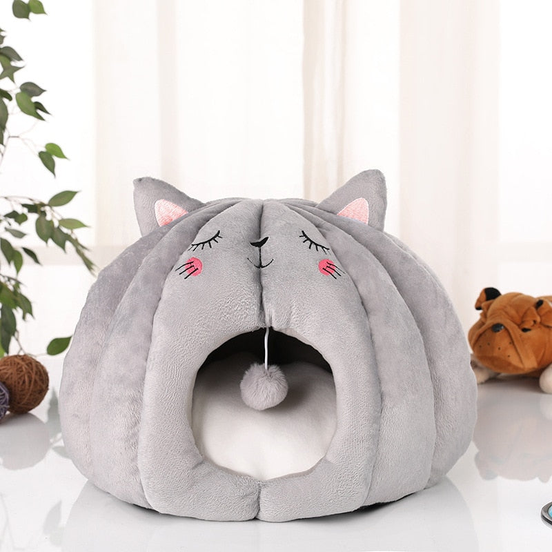 Cute Sleep Comfort Cat Cave Bed